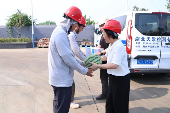 夏送清涼暖人心 凝心聚力鼓干勁丨環科公司...